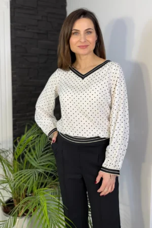 Bluzka Groszki Bluzka Groszki