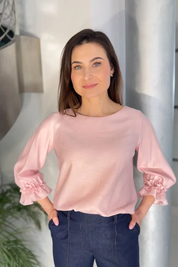 Bluzka Ludwika Róż Bluzka Ludwika Róż