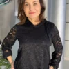 Bluzka Margo Koronka Czarna
