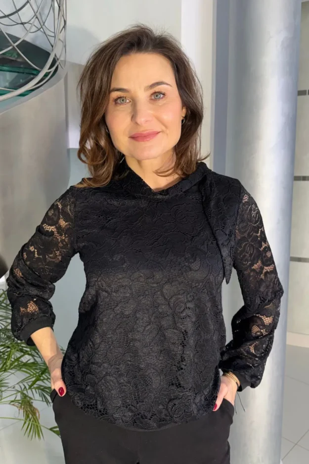 Bluzka Margo Koronka Czarna